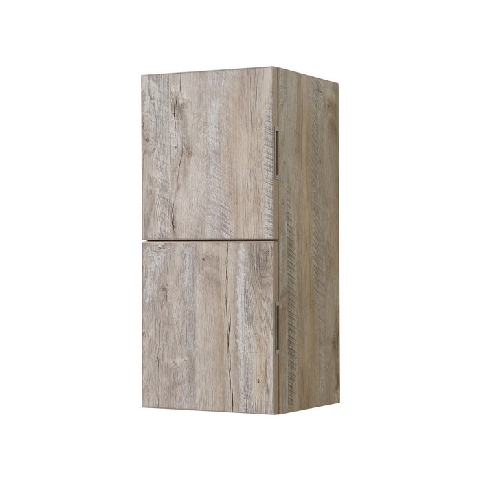 KubeBath Bliss 14" Wide by 24" High Linen Side Cabinet With Two Doors KubeBath