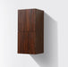 KubeBath Bliss 14" Wide by 24" High Linen Side Cabinet With Two Doors KubeBath