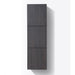 KubeBath Bliss 18" Wide by 59" High Linen Side Cabinet With Three Doors KubeBath