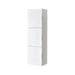 KubeBath Bliss 18" Wide by 59" High Linen Side Cabinet With Three Doors KubeBath