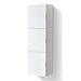 KubeBath Bliss 18" Wide by 59" High Linen Side Cabinet With Three Doors KubeBath