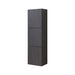 KubeBath Bliss 18" Wide by 59" High Linen Side Cabinet With Three Doors KubeBath