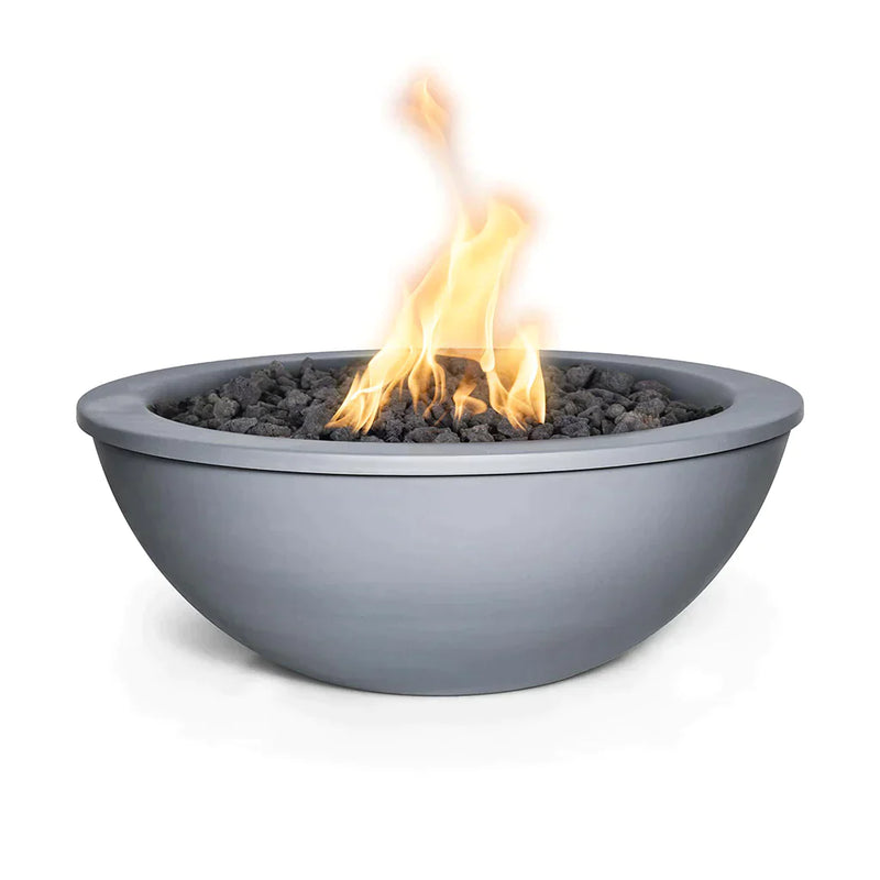 The Outdoor Plus 48" Sedona Metal Powder Coated Fire Bowl | Match Lit