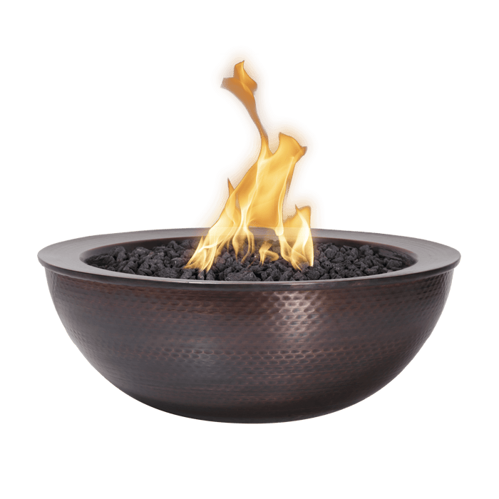 The Outdoor Plus 27" Sedona Fire Bowl | Hammered Patina Copper The Outdoor Plus