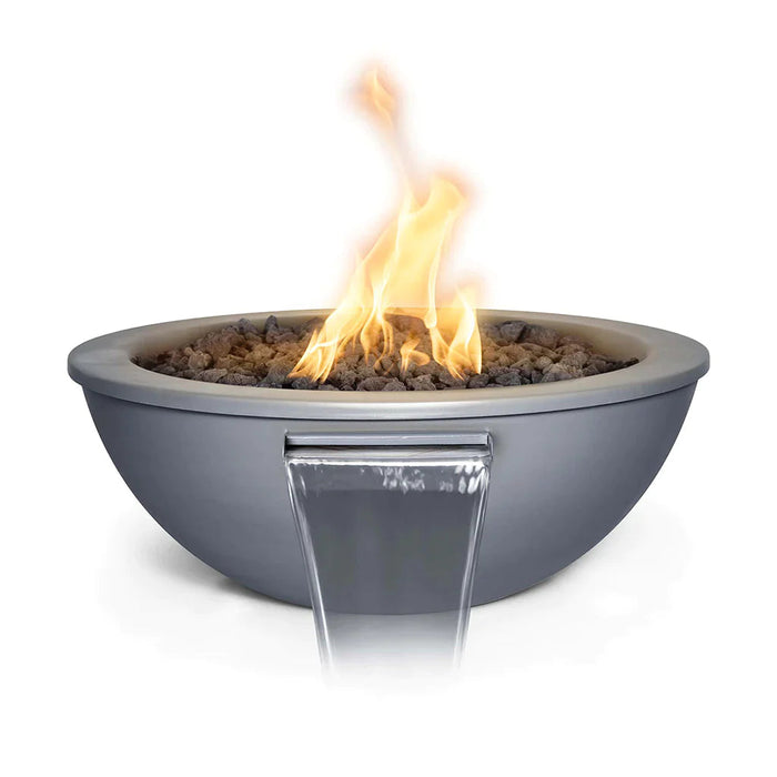 The Outdoor Plus 36" Sedona Metal Powder Coated Fire and Water Bowl | Match Lit The Outdoor Plus