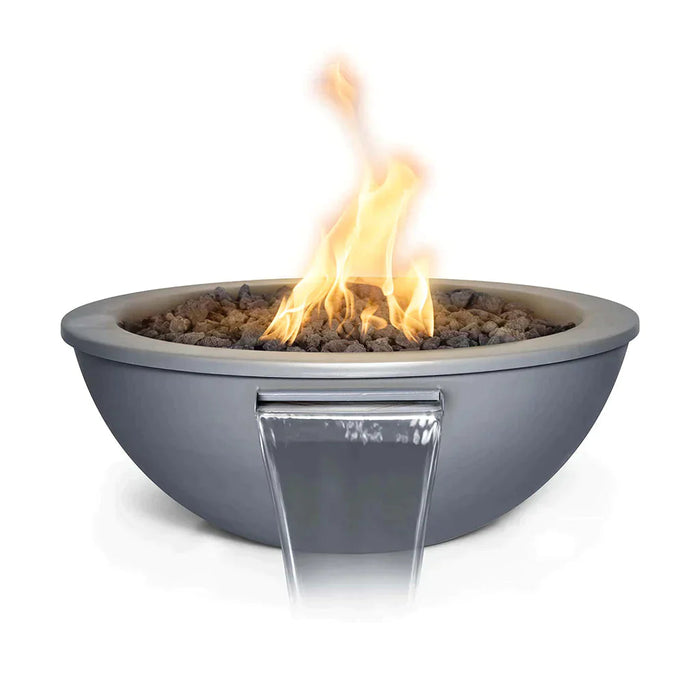 The Outdoor Plus 36" Sedona Metal Powder Coated Fire and Water Bowl | Low Voltage Electric Ignition The Outdoor Plus