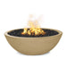 The Outdoor Plus Sedona Fire Pit Narrow Ledge | GFRC Concrete The Outdoor Plus
