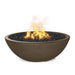 The Outdoor Plus Sedona Fire Pit Narrow Ledge | GFRC Concrete The Outdoor Plus