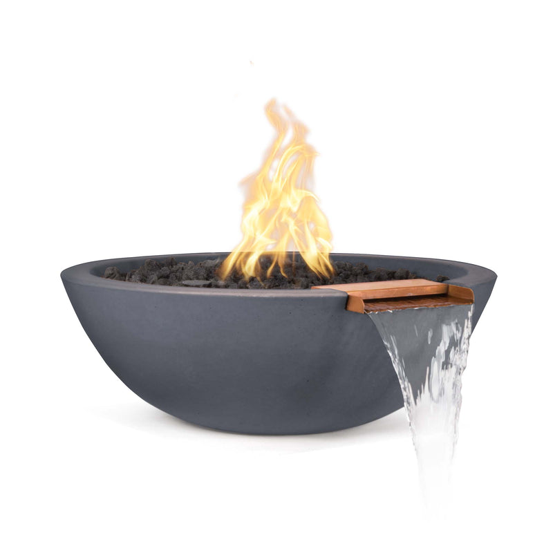 The Outdoor Plus Sedona Fire & Water Bowl | GFRC Concrete