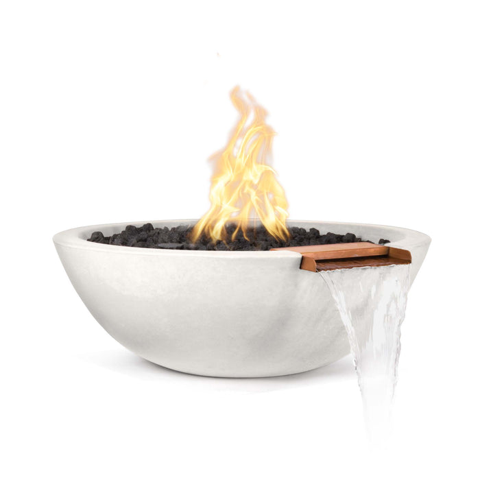 The Outdoor Plus Sedona Fire & Water Bowl | GFRC Concrete The Outdoor Plus