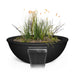 The Outdoor Plus 36" Sedona Planter & Water Bowl | Metal Powder Coated The Outdoor Plus