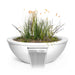 The Outdoor Plus 36" Sedona Planter & Water Bowl | Metal Powder Coated The Outdoor Plus