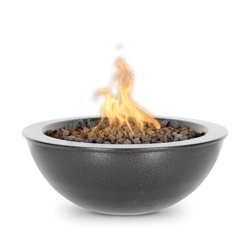 The Outdoor Plus 36" Sedona Metal Powder Coated Fire Bowl | Low Voltage Electronic Ignition