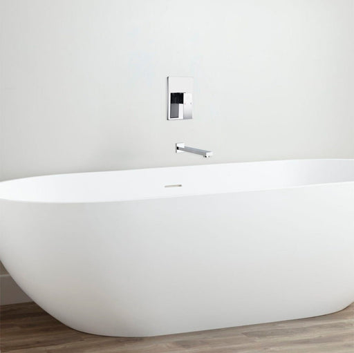 KubeBath Aqua Piazza Tub Filler with Rough-In Valve KubeBath