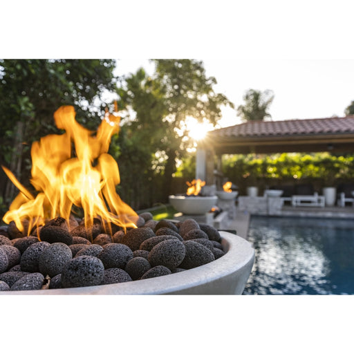 The Outdoor Plus Luna Fire Bowl – GFRC Concrete The Outdoor Plus