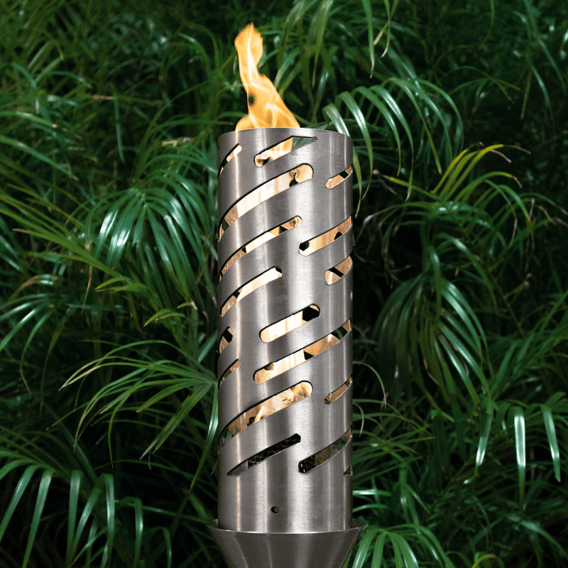 The Outdoor Plus Shooting Star Fire Torch - Stainless Steel