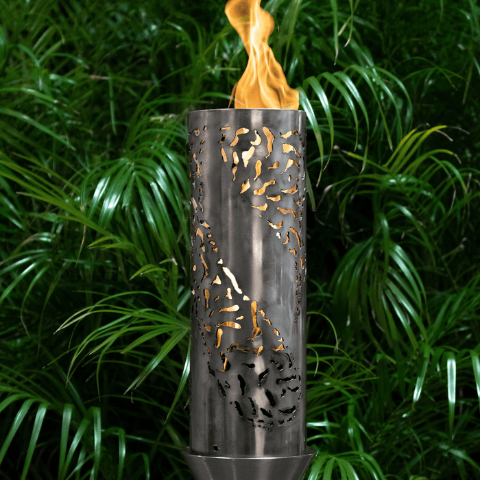 The Outdoor Plus Tiki Fire Torch - Stainless Steel The Outdoor Plus
