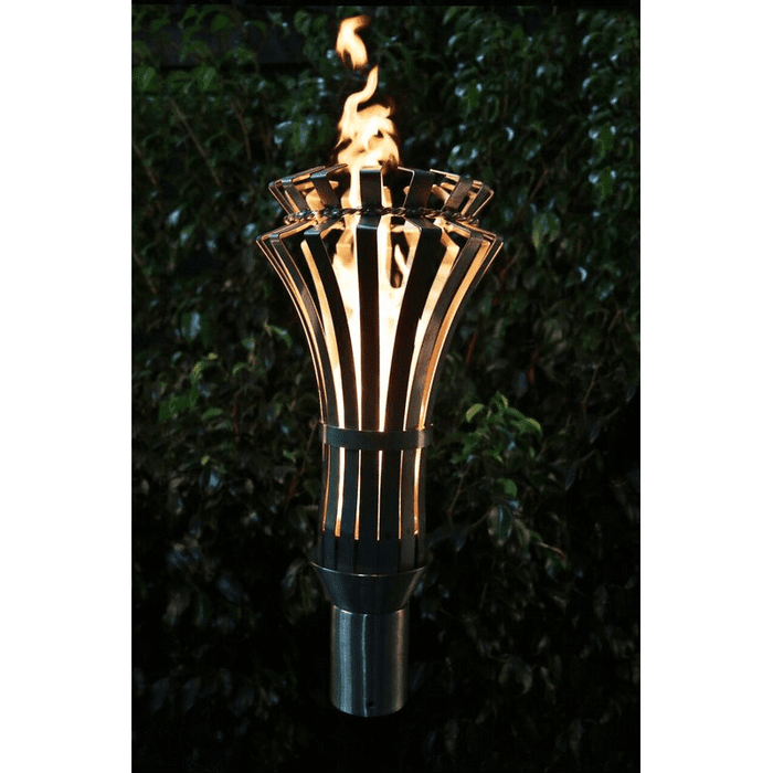 The Outdoor Plus Gothic Fire Torch - Stainless Steel The Outdoor Plus