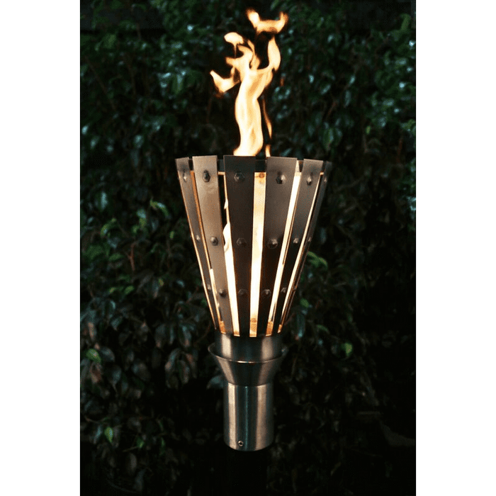 The Outdoor Plus Trojan Fire Torch - Stainless Steel The Outdoor Plus