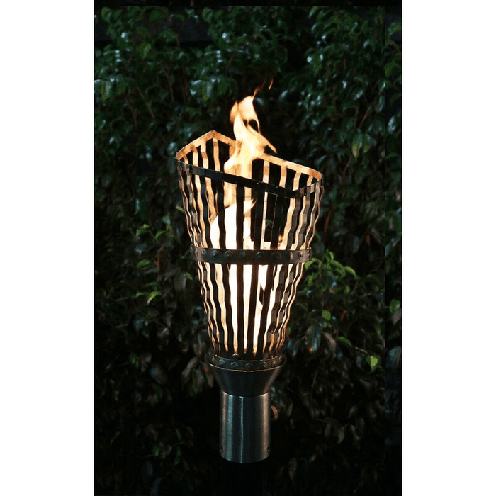 The Outdoor Plus Roman Fire Torch - Stainless Steel The Outdoor Plus