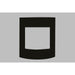 Amantii BUILT-IN FLUSH MOUNT / WALL MOUNT Accessories 2428-CURVEDGLS Amantii