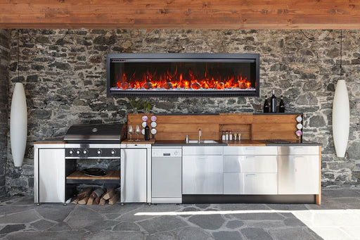 Amantii SYMMETRY BESPOKE Electric Fireplace SYM-74-BESPOKE Amantii