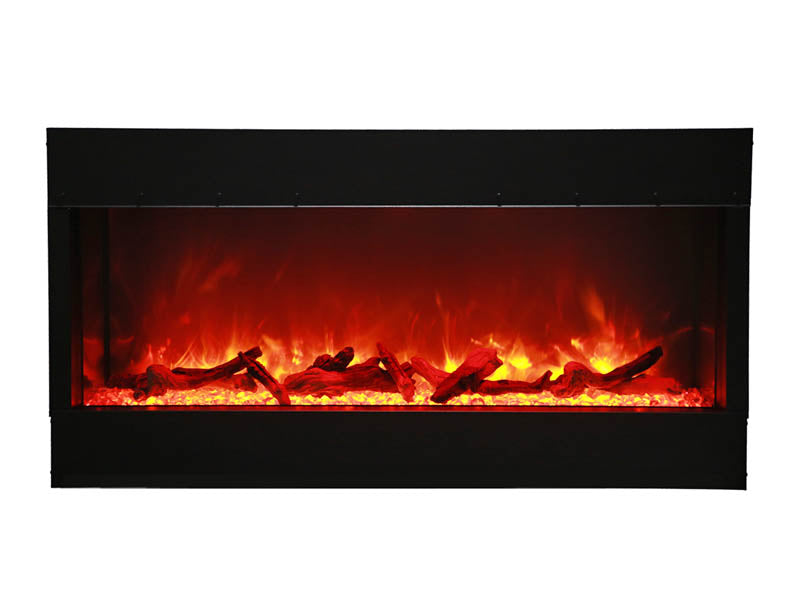 Amantii Tru View 3 Sided Electric Fireplace 40-TRU-VIEW-XL-DEEP