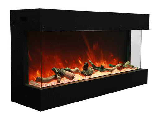 Amantii Tru View 3 Sided Electric Fireplace 40-TRU-VIEW-XL Amantii