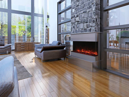 Amantii Tru View 3 Sided Electric Fireplace 40-TRU-VIEW-XL Amantii