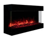 Amantii Tru View 3 Sided Electric Fireplace 40-TRU-VIEW-XL Amantii