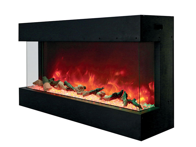 Amantii Tru View 3 Sided Electric Fireplace 40-TRU-VIEW-XL Amantii