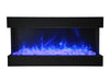 Amantii Tru View 3 Sided Electric Fireplace 40-TRU-VIEW-XL Amantii