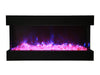 Amantii Tru View 3 Sided Electric Fireplace 40-TRU-VIEW-XL Amantii