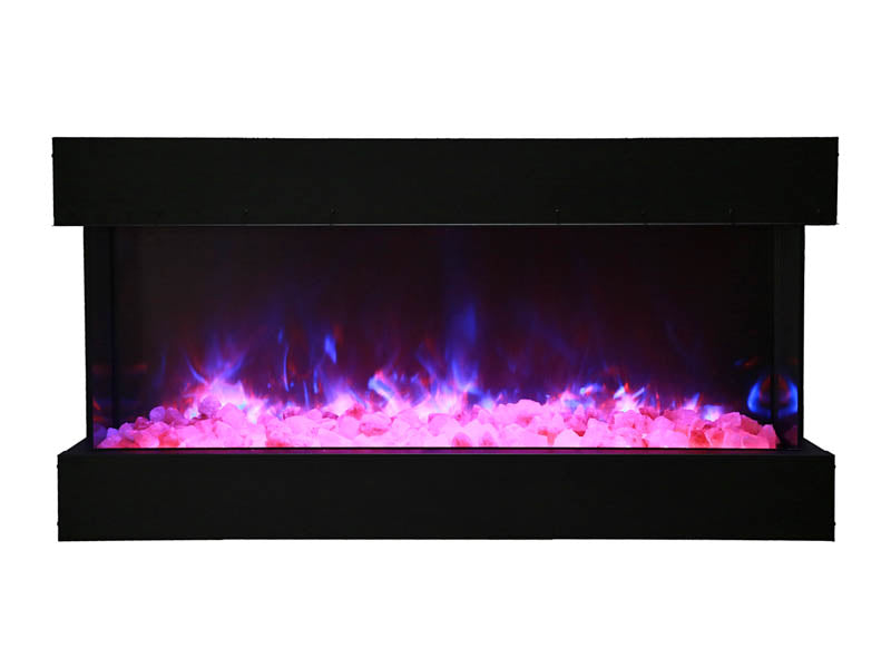 Amantii Tru View 3 Sided Electric Fireplace 40-TRU-VIEW-XL Amantii