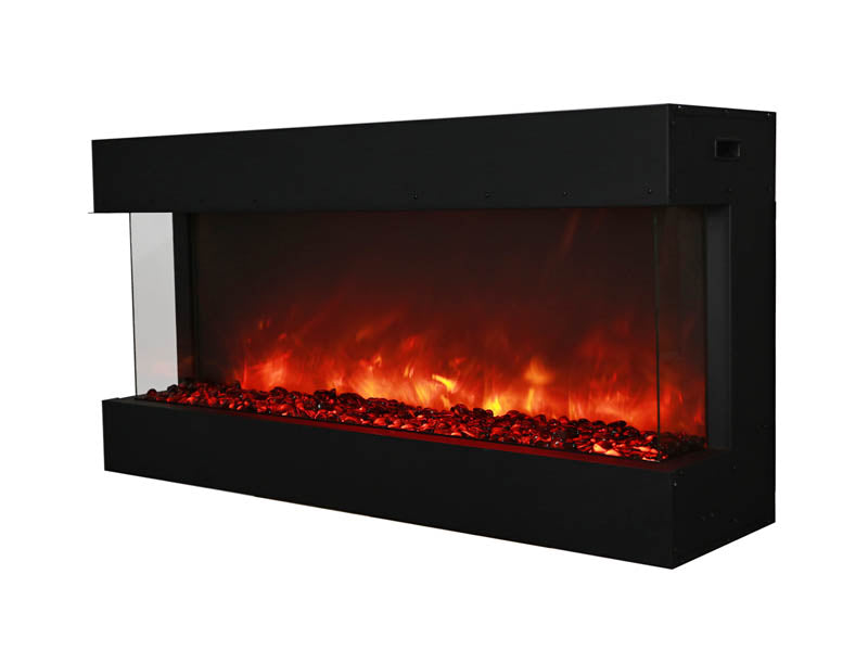 Amantii Tru View 3 Sided Electric Fireplace 40-TRU-VIEW-XL Amantii