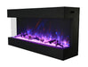 Amantii Tru View 3 Sided Electric Fireplace 40-TRU-VIEW-XL Amantii