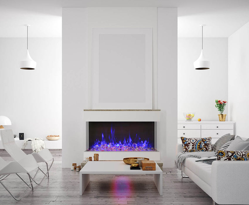 Amantii Tru View 3 Sided Electric Fireplace 50-TRU-VIEW-XL Amantii