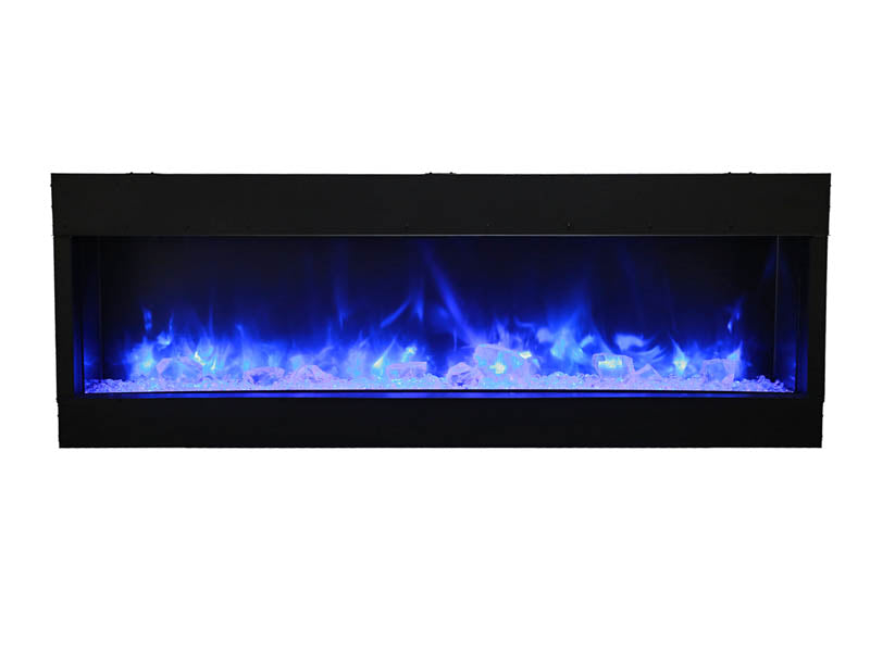 Amantii Tru View 3 Sided Electric Fireplace 60-TRU-VIEW-XL Amantii