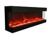 Amantii Tru View 3 Sided Electric Fireplace 60-TRU-VIEW-XL Amantii