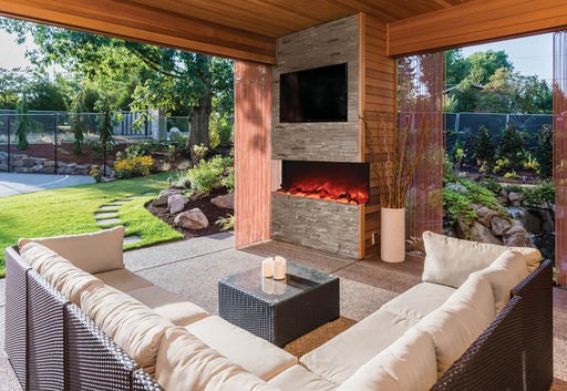 Amantii Tru View 3 Sided Electric Fireplace 60-TRU-VIEW-XL Amantii