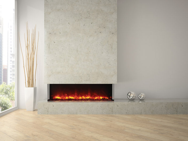 Amantii Tru View 3 Sided Electric Fireplace 60-TRU-VIEW-XL Amantii