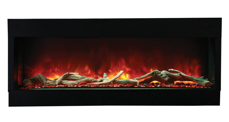 Amantii Tru View 3 Sided Electric Fireplace 60-TRU-VIEW-XL Amantii