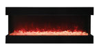 Amantii Tru View 3 Sided Electric Fireplace 60-TRU-VIEW-XL Amantii