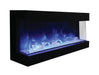 Amantii Tru View 3 Sided Electric Fireplace 60-TRU-VIEW-XL Amantii