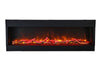 Amantii Tru View 3 Sided Electric Fireplace 60-TRU-VIEW-XL Amantii