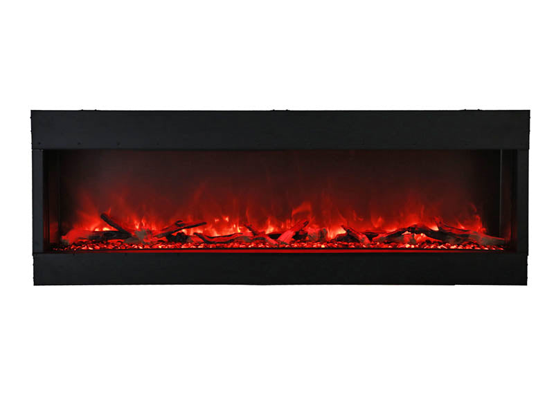 Amantii Tru View 3 Sided Electric Fireplace 60-TRU-VIEW-XL Amantii