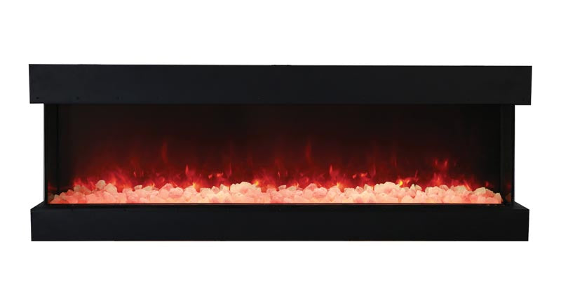 Amantii Tru View 3 Sided Electric Fireplace 72-TRU-VIEW-XL Amantii