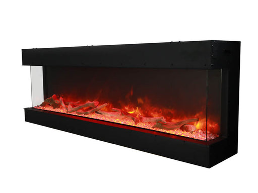 Amantii Tru View 3 Sided Electric Fireplace 72-TRU-VIEW-XL Amantii