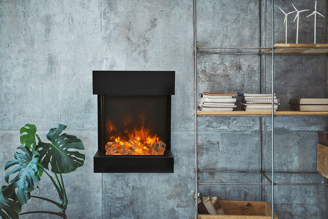 Amantii Tru View CUBE Electric Fireplace CUBE-2025WM Amantii