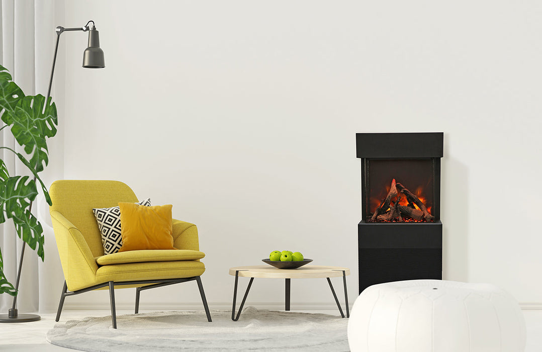 Amantii Tru View CUBE Electric Fireplace CUBE-2025WM Amantii